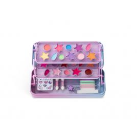 Martinelia little unicorn trusa de machiaj in cutie de metal cu 3 compartimente