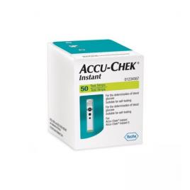 Teste de glicemie accu-chek instant, 50 buc.
