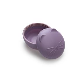 Castronel silicon cu capac, melii, model pisica