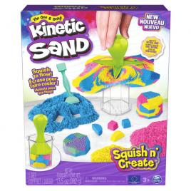 Set de creatie squish cu nisip kinetic