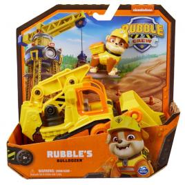 Set de joaca patrula catelusilor rubble cu vehicul de baza