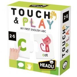 Joc educativ alfabet tactil 2-5 ani headu
