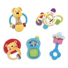 Set 5 jucarii bebelus lisciani