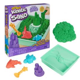 Set complet nisip kinetic verde