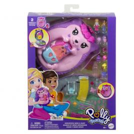 Set gentuta polly pocket arici mama si puiul