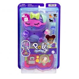 Set gentuta animalut catelus in pijama cu accesorii polly pocket