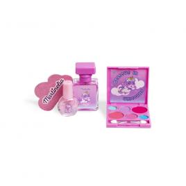 Set infrumusetare makeup si parfum martinelia little unicorn