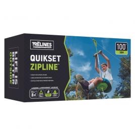 Tiroliana cu set de frana rapida 30 m