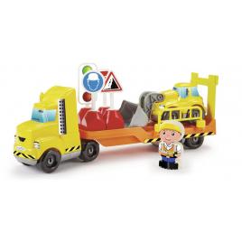 Camion constructii cu accesorii ecoiffier abrick