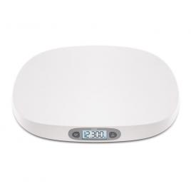 Cantar digital pentru bebelusi babycare, pana la 25 kg, ecran iluminat, memorie, 0+ luni, reer 64120