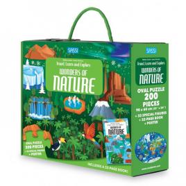 Cunoaste si exploreaza - puzzle minunile naturii (200 piese)