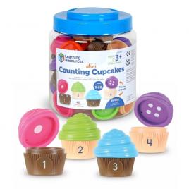 Set sortat si numarat mini briose 40 piese