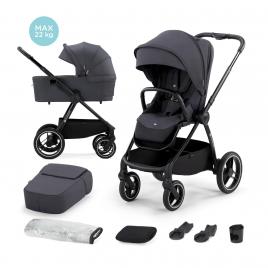 Carucior multifunctional 2in1 kinderkraft nea dark grey
