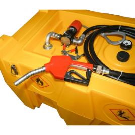 Rezervor motorina 480L cu instalatie de transfer 12V/200W debit 60L/min