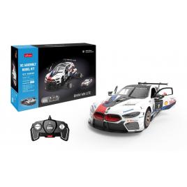 Set constructie masinuta cu telecomanda bmw m8 gte scara 1:18 rastar 74 piese