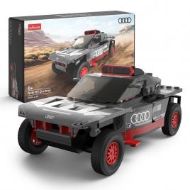 Set cuburi constructie audi rs q e tron scara 1:30 rastar 367 piese