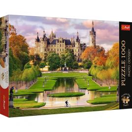 Puzzle trefl 1000 premium plus photo odyssey castelul schwerin germania