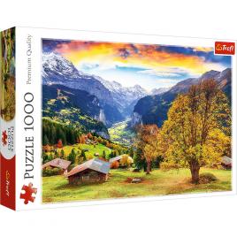 Puzzle trefl 1000 sat alpin pitoresc