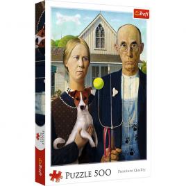 Puzzle trefl 500 american gothic