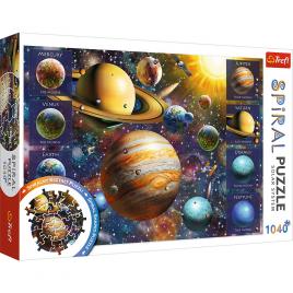 Puzzle trefl spiral 1040 piese sistemul solar