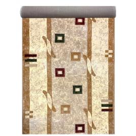 Traversa hol, model lotos 579 110, festonata la capete, latime 60 cm, crem bej