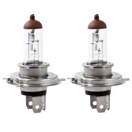 Set 2 becuri auto h4, halogen, 60/55w, 12v, 2 faze, 5500k