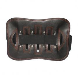 Centura tip brau lombar din piele ecologica,lumbar vertebra fixing belt