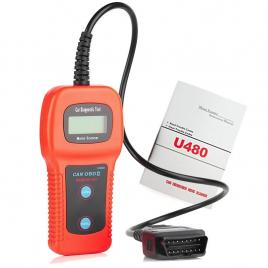 Interfata tester diagnoza auto can obd2 u480 cu afisaj propriu