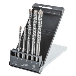 Set burghie de zidarie sds plus 5-12mm/5buc. tip s4 graphite 57h572