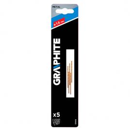 Set burghie metal hss-tin 1,5 mm/5 buc. graphite 57h112