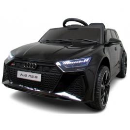 Masinuta electrica cu telecomanda audi rs6 r-sport - negru