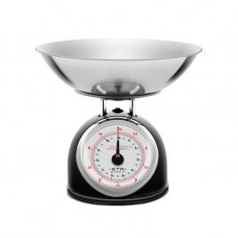 Cantar mecanic de bucatarie eta storio 5777 negru, 5 kg, precizie 25g, vas 5 l
