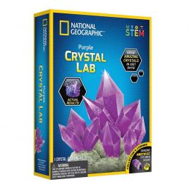 Kit stiinta national geographic - laborator de crestere cristale violet