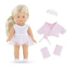 Set papusa rosy balerina corolle 20 cm cu miros de vanilie si accesorii