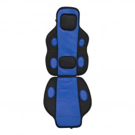 Husa scaun auto model race, culoare albastru/negru