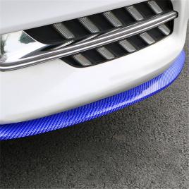 Protectie spoiler, prelungire bara fata/spate din cauciuc, culoare carbon