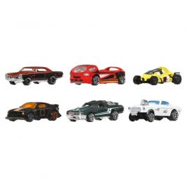 Set 6 masinute metalice hot wheels legends silver series