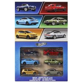 Set 6 masinute metalice hot wheels silver series euro style