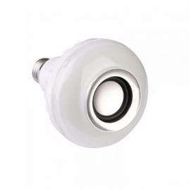 Boxa wireless tip bec cu bluetooth, led, 12w