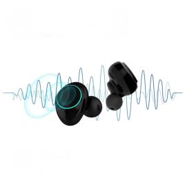 Set 2 casti bluetooth cu toc de incarcare