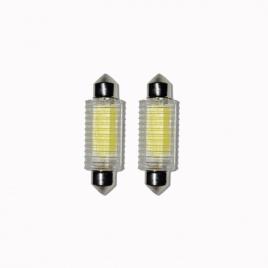 Set 2 x bec sofit 2 cob , 2w cu radiator, 12led