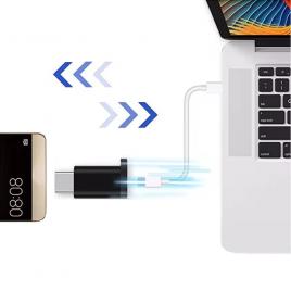 Adaptor lightning mama/usb tip c tata, transfer de date/incarcare