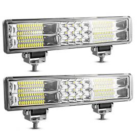 Set 2 proiectoare auto, 180w/proiector, 10800lm