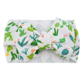 Bentita lata cu fundita cu diverse imprimeuri colorate - model 10