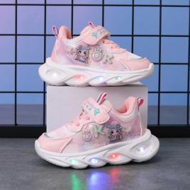 Adidasi cu luminite little cute doll (marime disponibila: marimea 24)