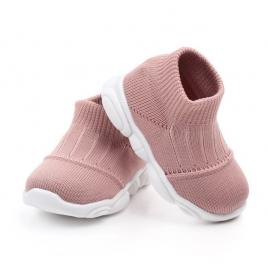 Mocasini tip adidas roz pudra (marime disponibila: marimea 23)