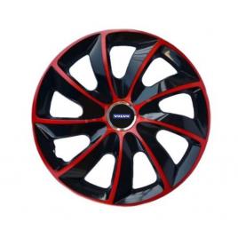 Set 4 capace roti 17 inchi, stig red, compatibile cu volvo