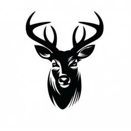 Sticker cerb 15cm, creative rey®