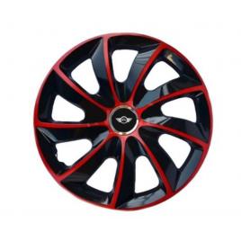 Set 4 capace roti 17 inchi, stig red, compatibile cu mini