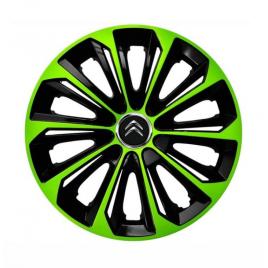 Set 4 capace roti extra strong green r14 pentru gama auto citroen